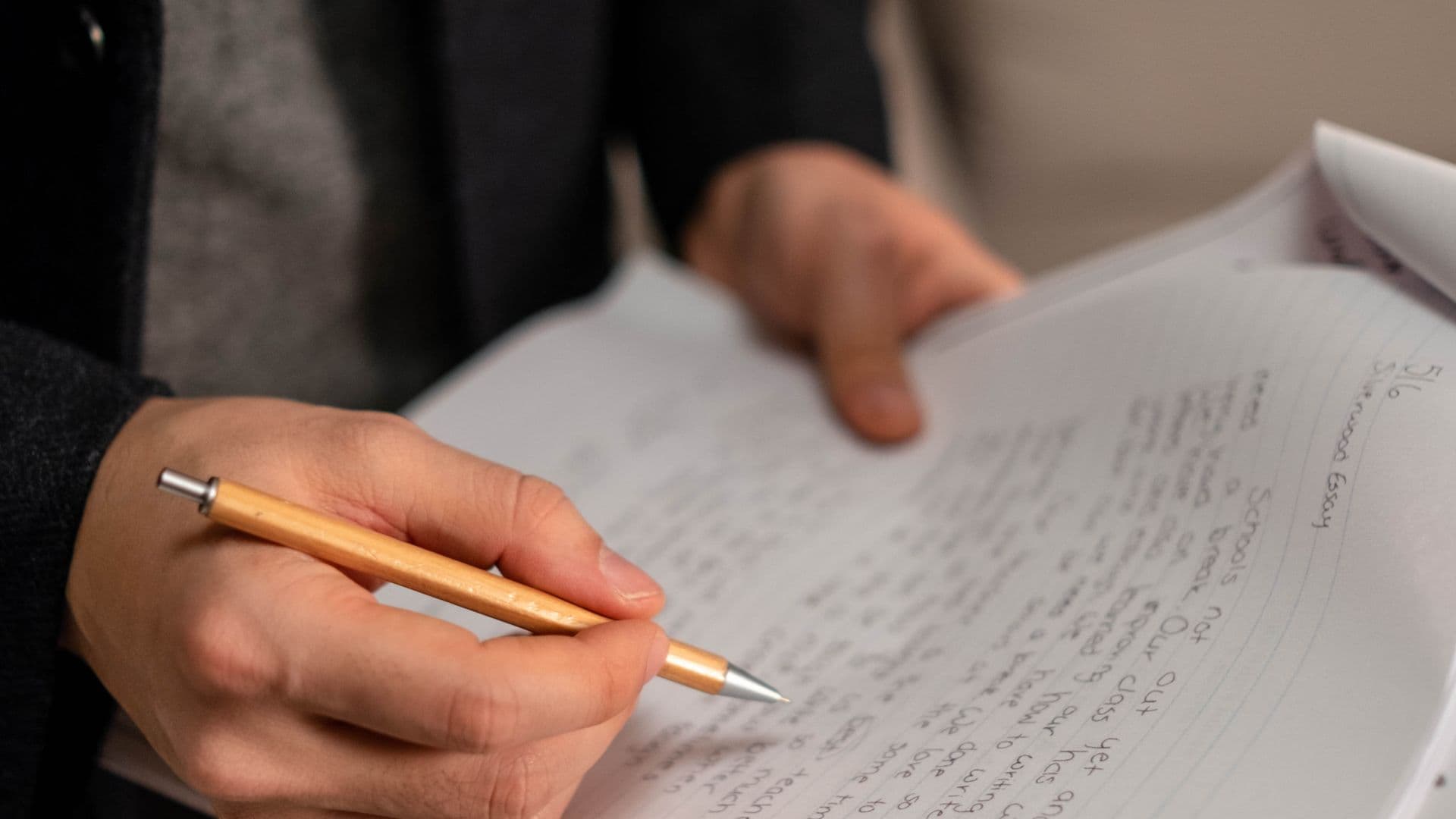 Behaviour observation notes